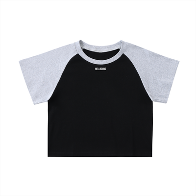 Essentials Raglan Sleeve Crop Top