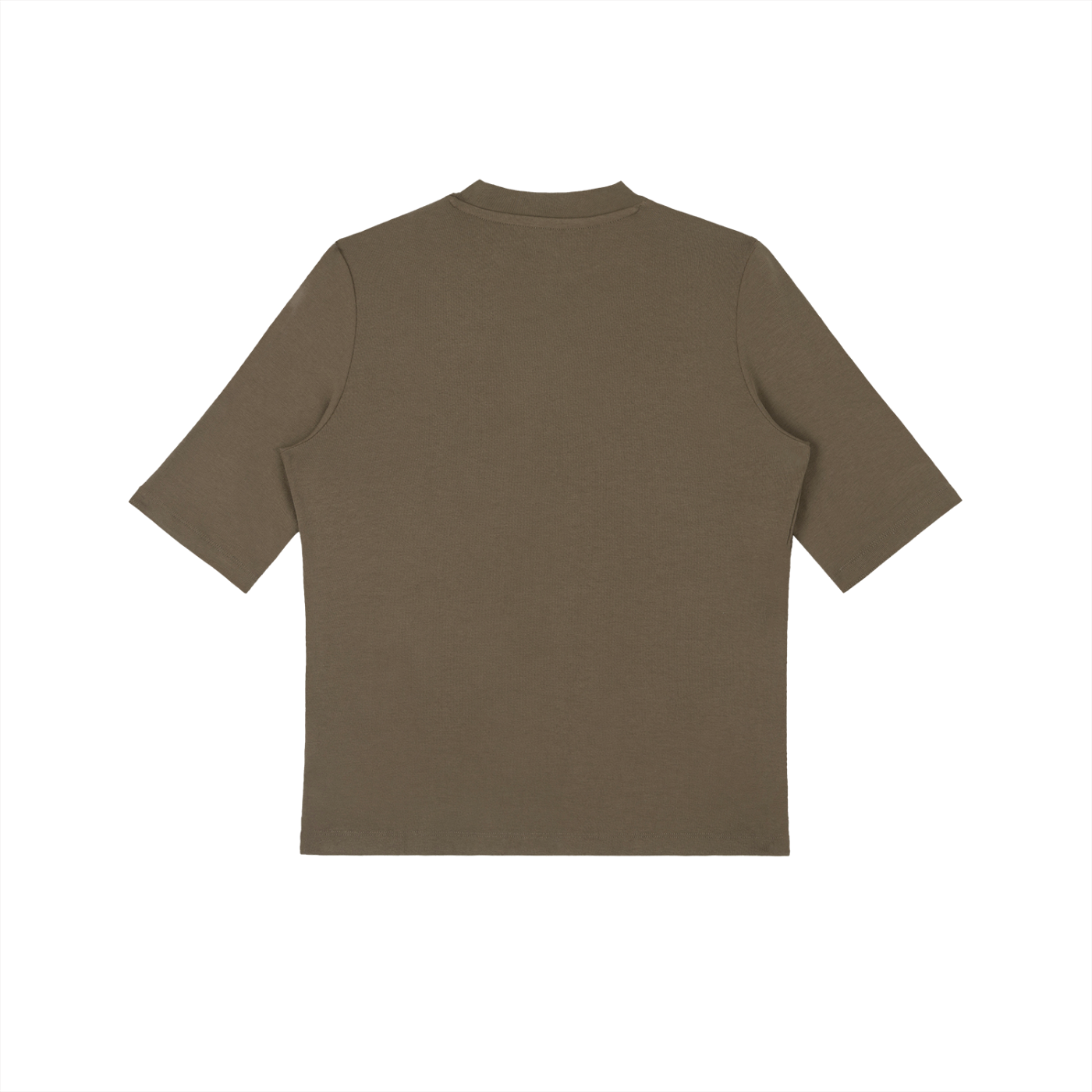 Essential Mock Neck Short Sleeve T-Shirt