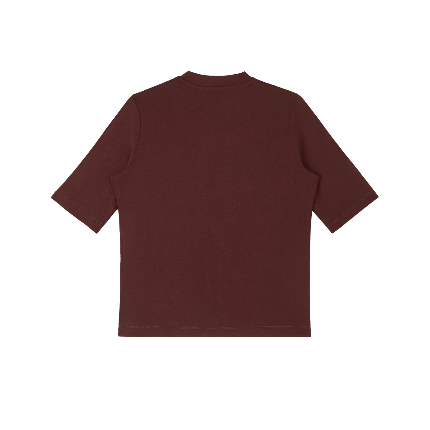 Essential Mock Neck Short Sleeve T-Shirt