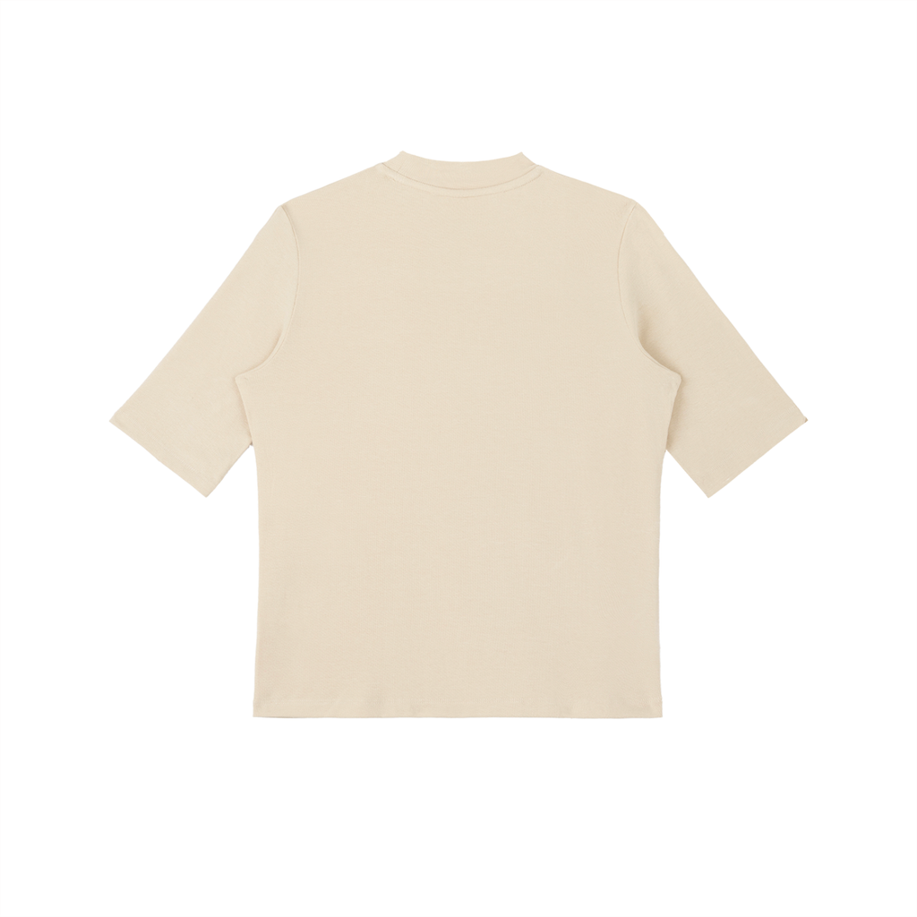Essential Mock Neck Short Sleeve T-Shirt