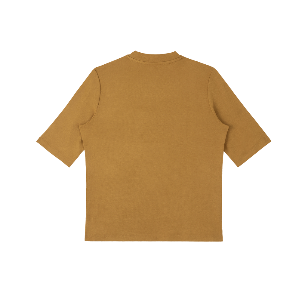 Essential Mock Neck Short Sleeve T-Shirt