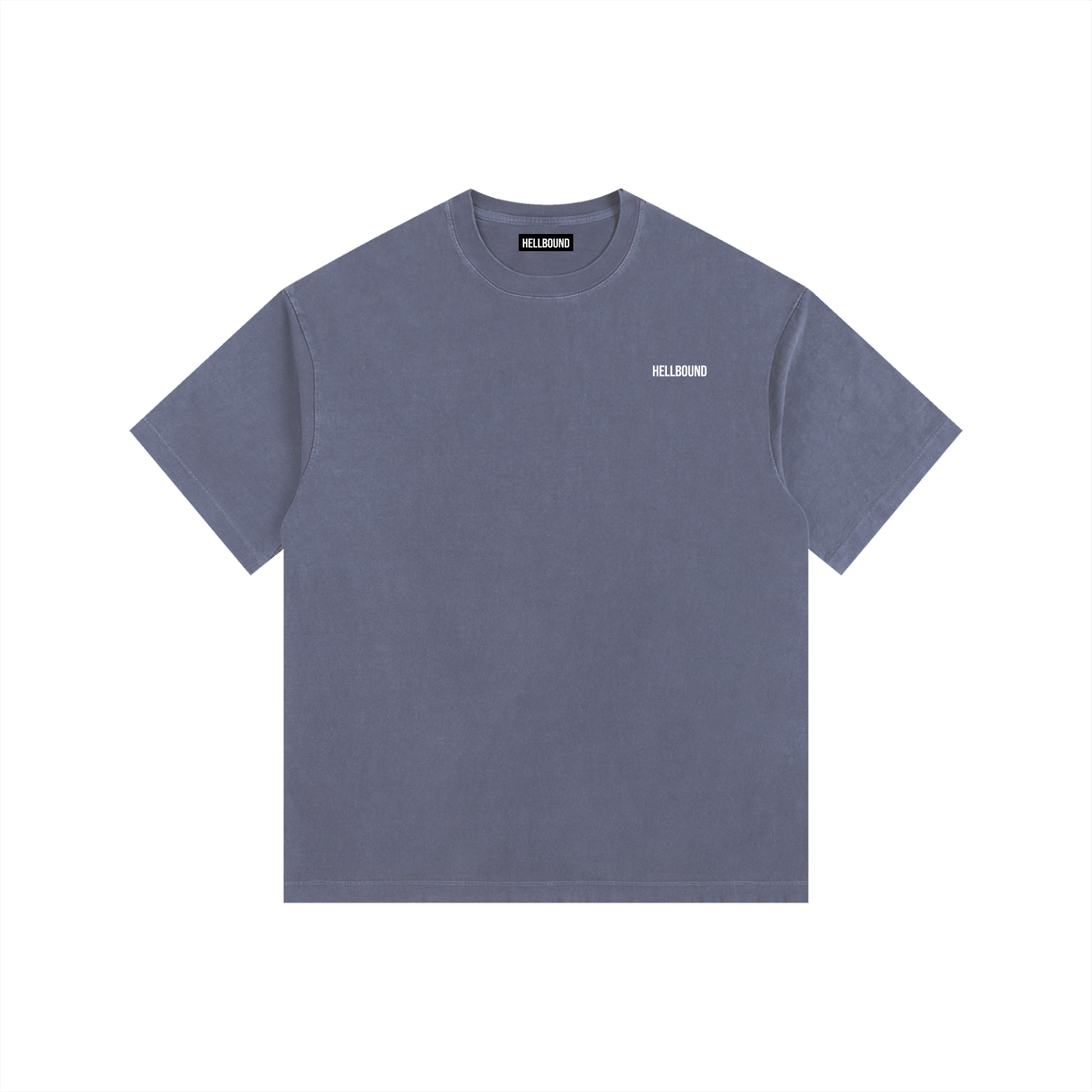 'We Remain' Vintage Washed Graphic Oversized Cotton T-Shirt