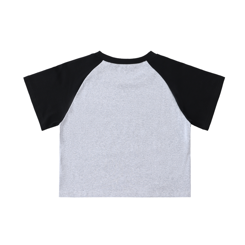 Essentials Raglan Sleeve Crop Top